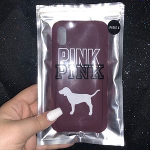 VS PINK IPhone X Wallet Phone Case